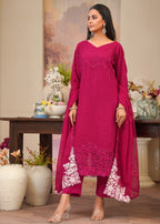 Rangoon Clothing Reshama HotPink Women 3pcs