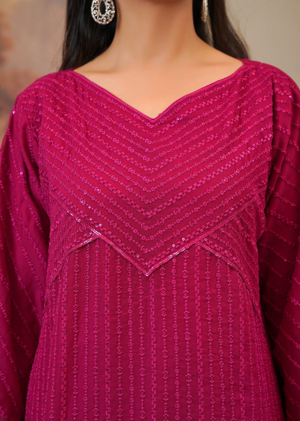 Rangoon Clothing Reshama HotPink Women 3pcs