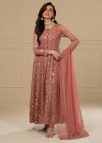Ayesha Closet MUSKAAN CORAL PINK Women 3pcs