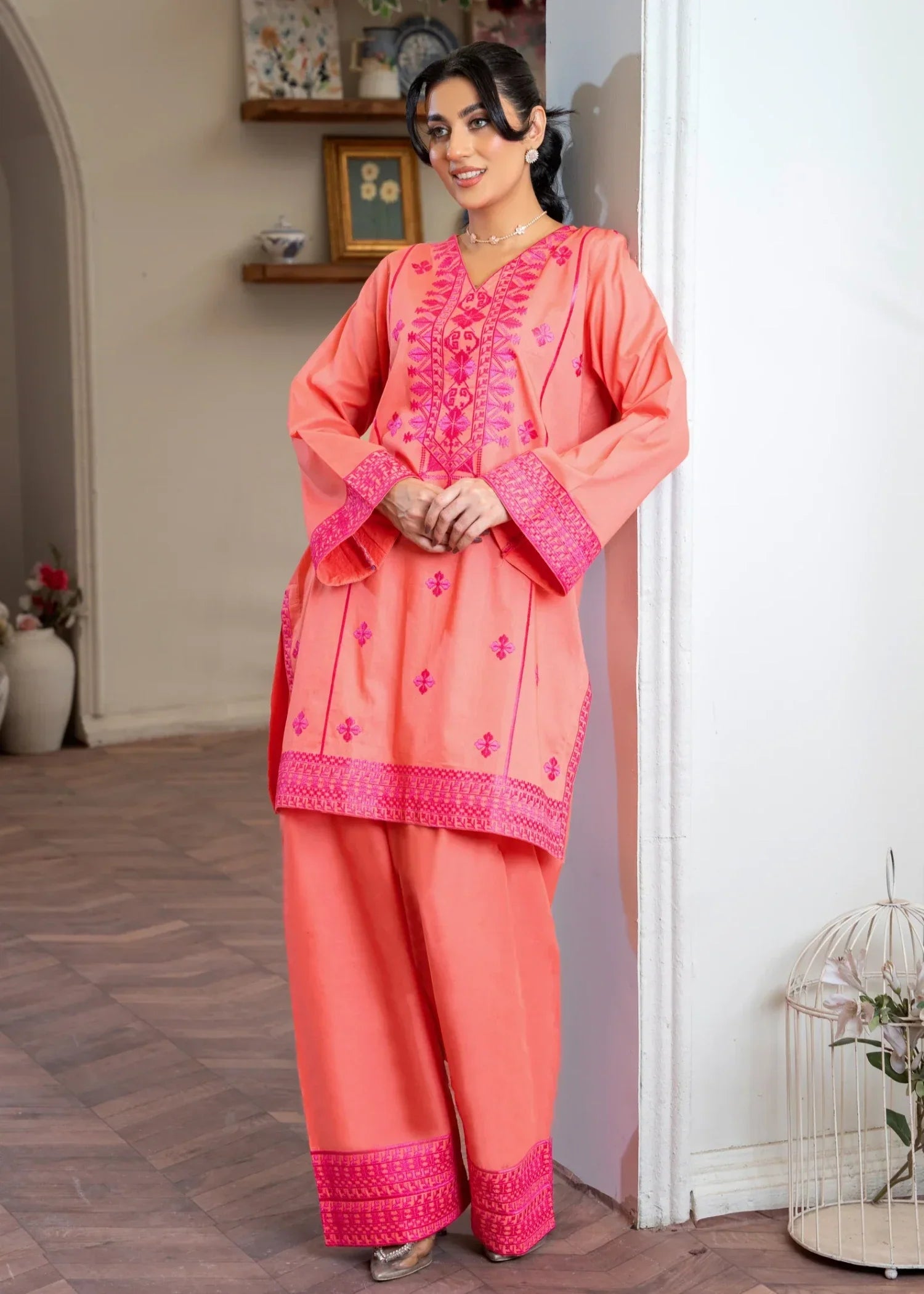 Akhrot Clothing PP FARSHI Women 2pcs