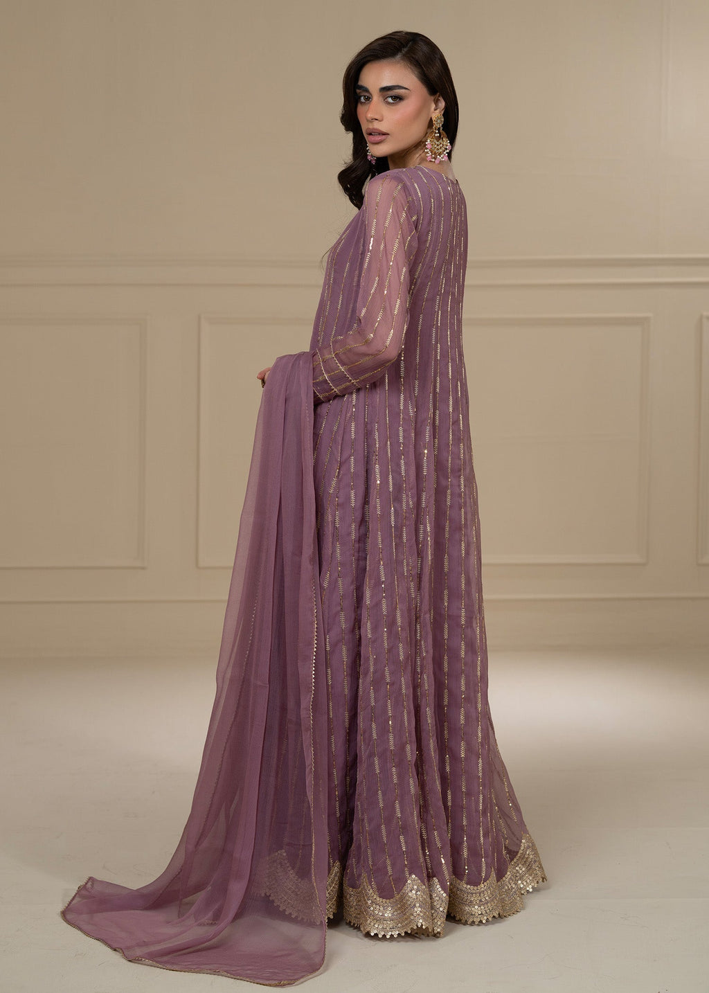 Ayesha Closet SADAF LAVENDER Women 3pcs