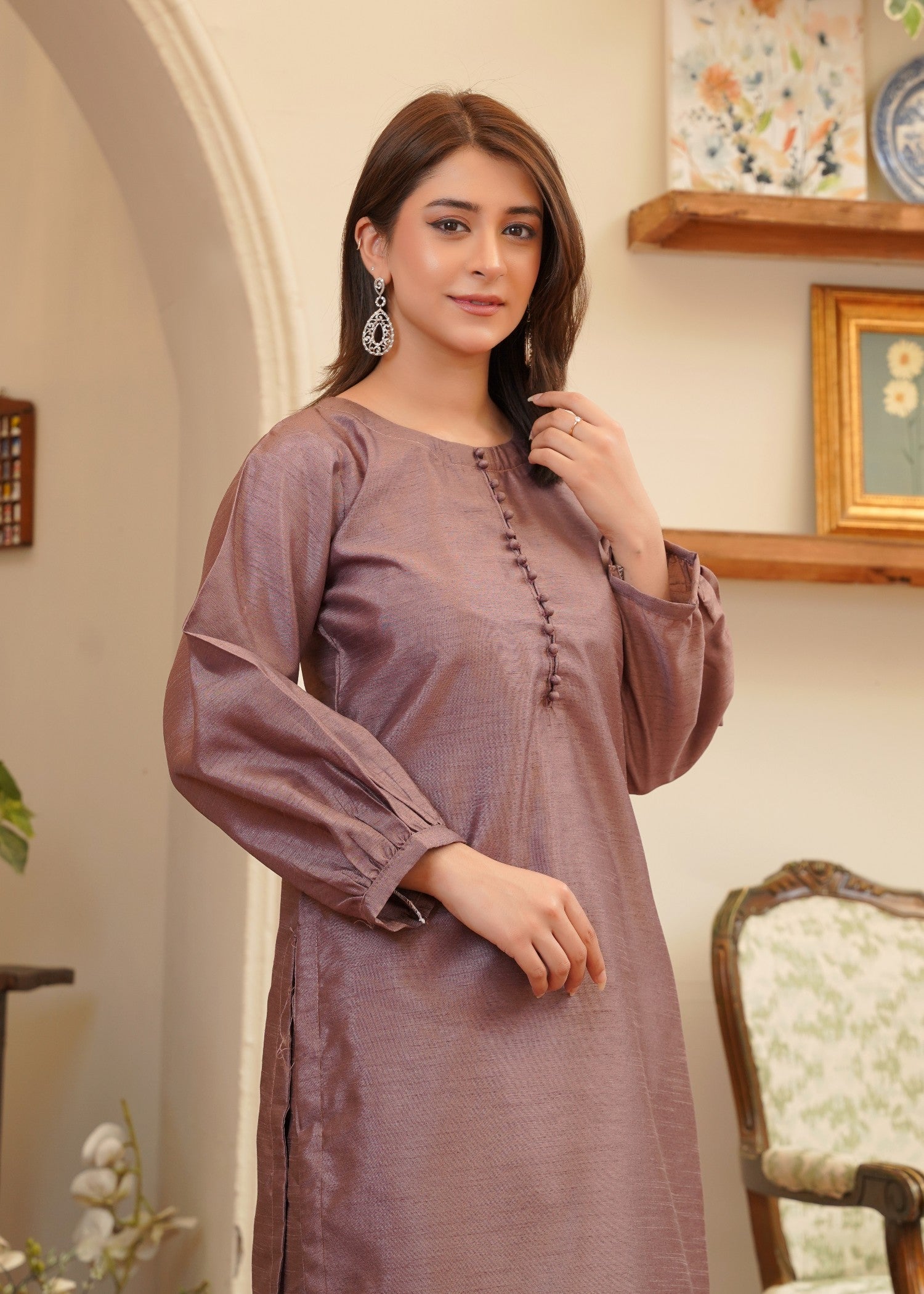 Rangoon Clothing Aafia Farshi Lilac Women 3pcs