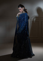 Ayesha Closet MEHJABEEN TEAL BLUE Women 3pcs