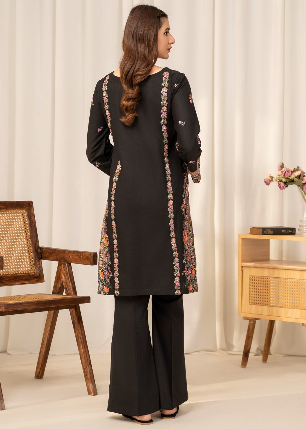 Sahibas By Mirza Salma Black Women 2pcs