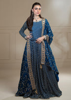 Ayesha Closet MEHJABEEN TEAL BLUE Women 3pcs