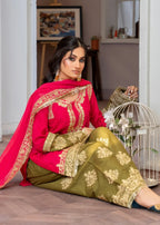 Akhrot Clothing PINK OLIVE Women 3pcs