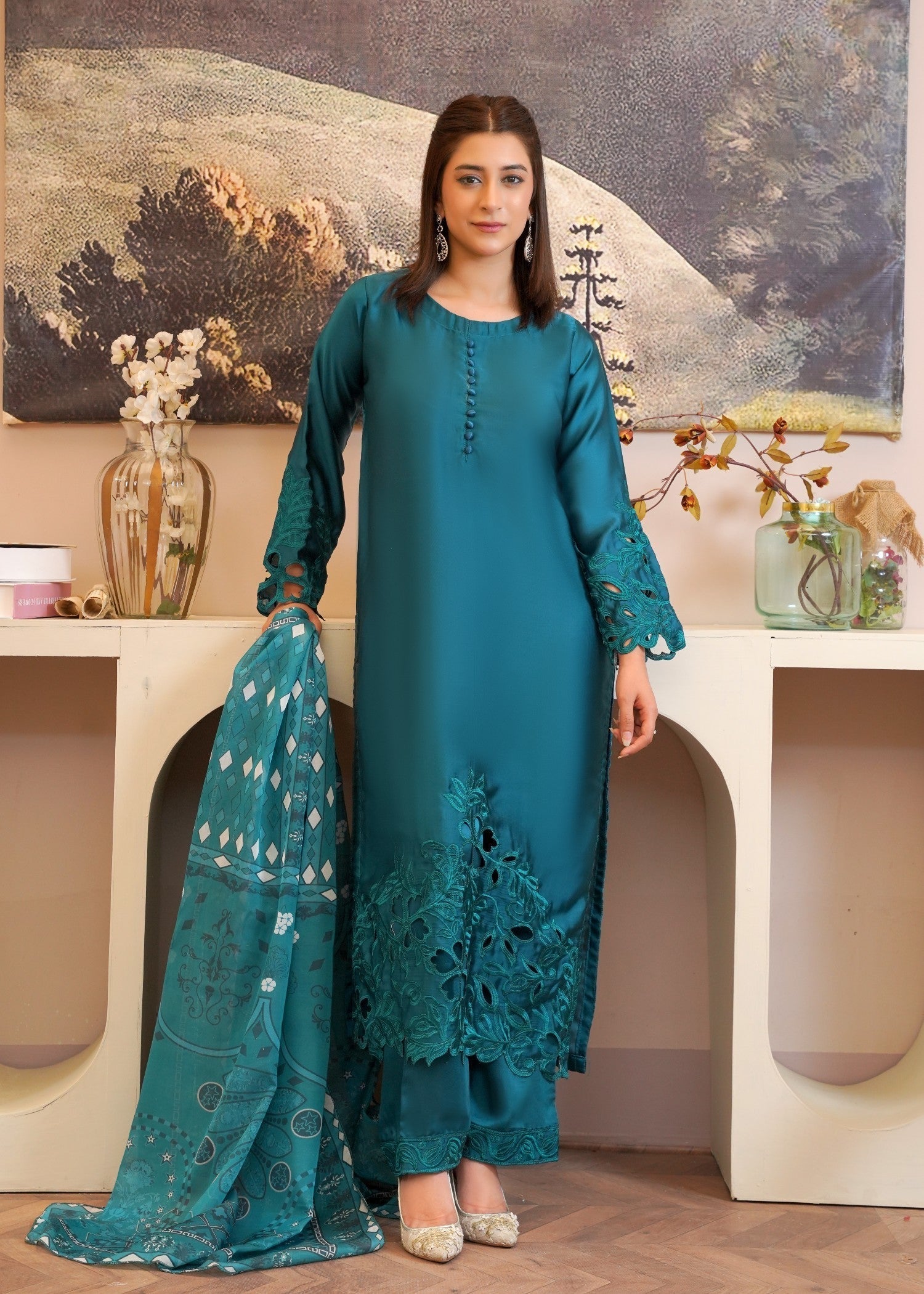 Rangoon Clothing Kohinoor Zink Women 3pcs