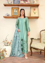 Rangoon Clothing Kohinoor Pistachio Women 3pcs