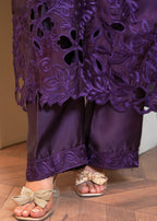 Rangoon Clothing Kohinoor plum Women 3pcs