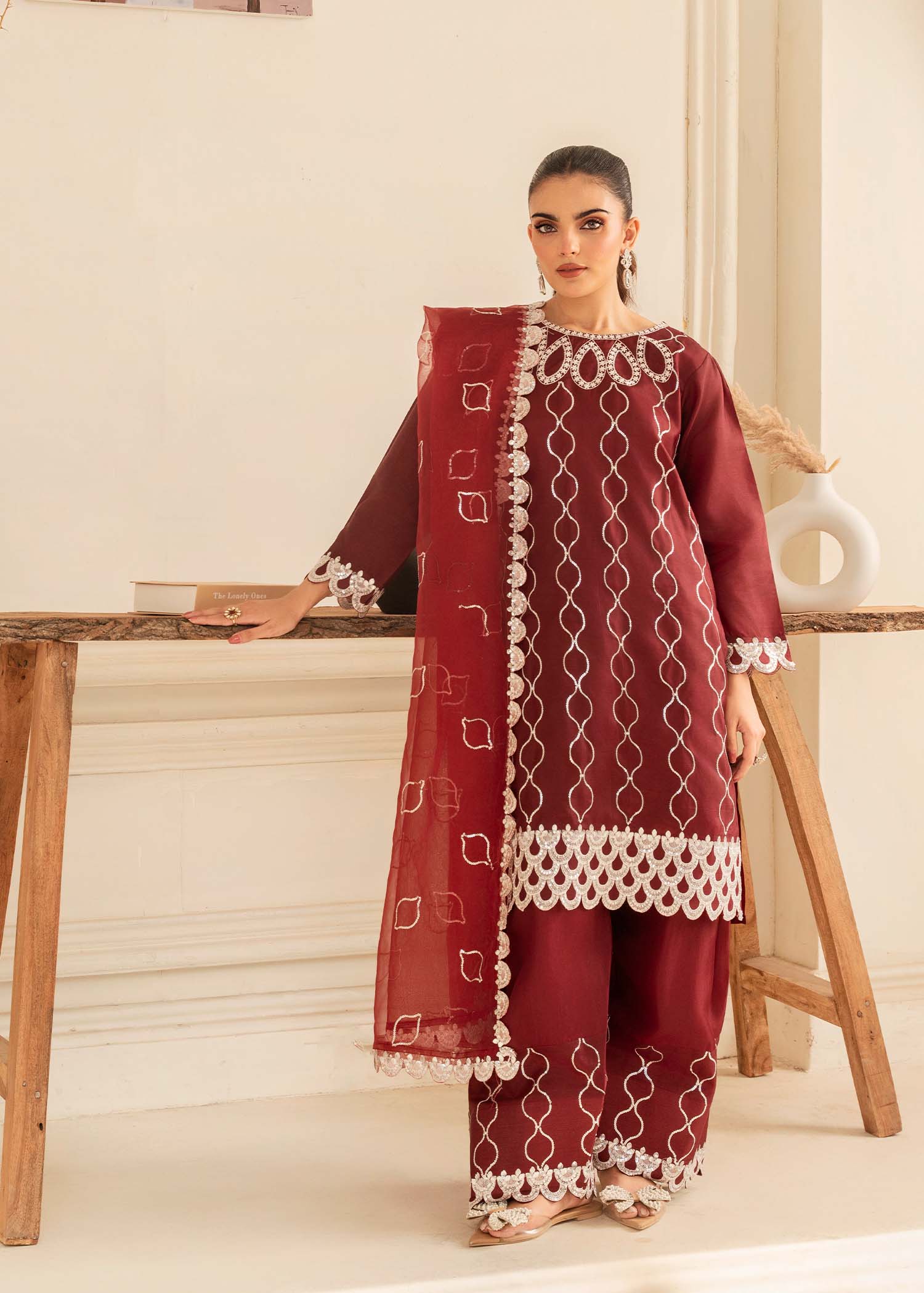 Zoya&Zafar Farshi Shalwar 04 Women 3pcs