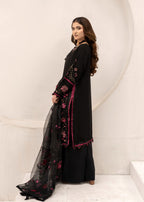 Pehnawa By Bin Akram’s Midnight Muse Chiffon Women 3pcs