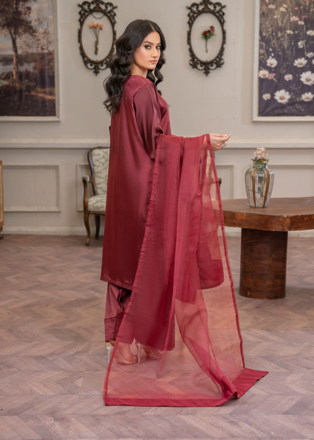 Momin Online Farshi Shalwar S009 Women 3pcs