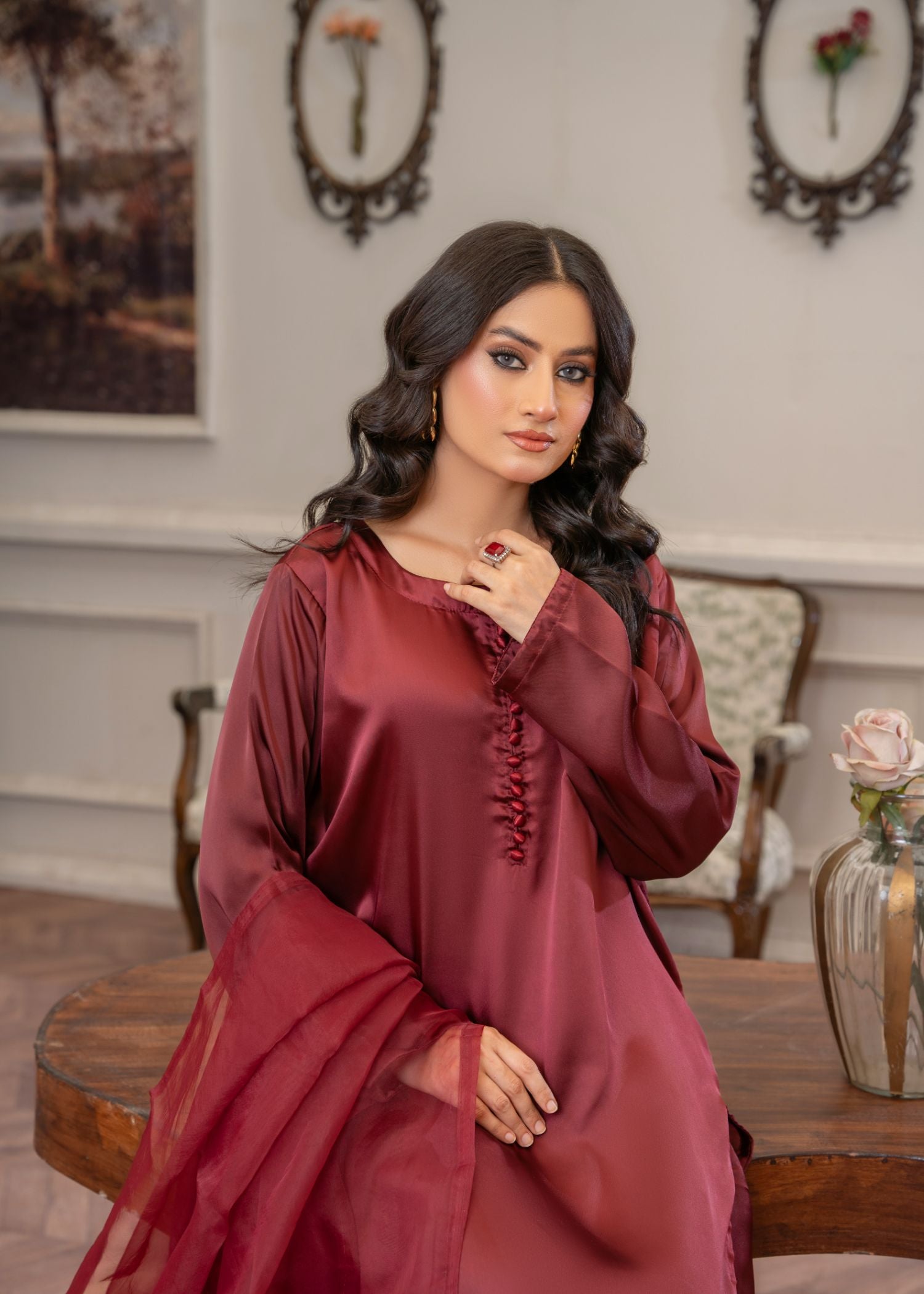 Momin Online Farshi Shalwar S009 Women 3pcs