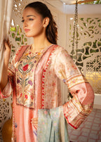 Tehreer Printed Silk | | 002 Women 3pcs