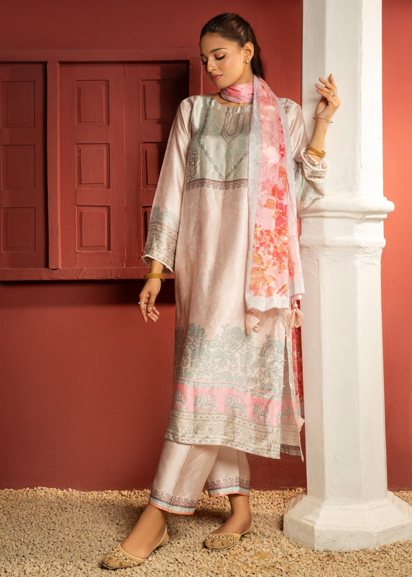 Tehreer Printed Silk | | 005 Women 3pcs