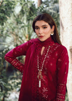 Rang-e-Haya Alara Bloom (Maroon) Women 3pcs