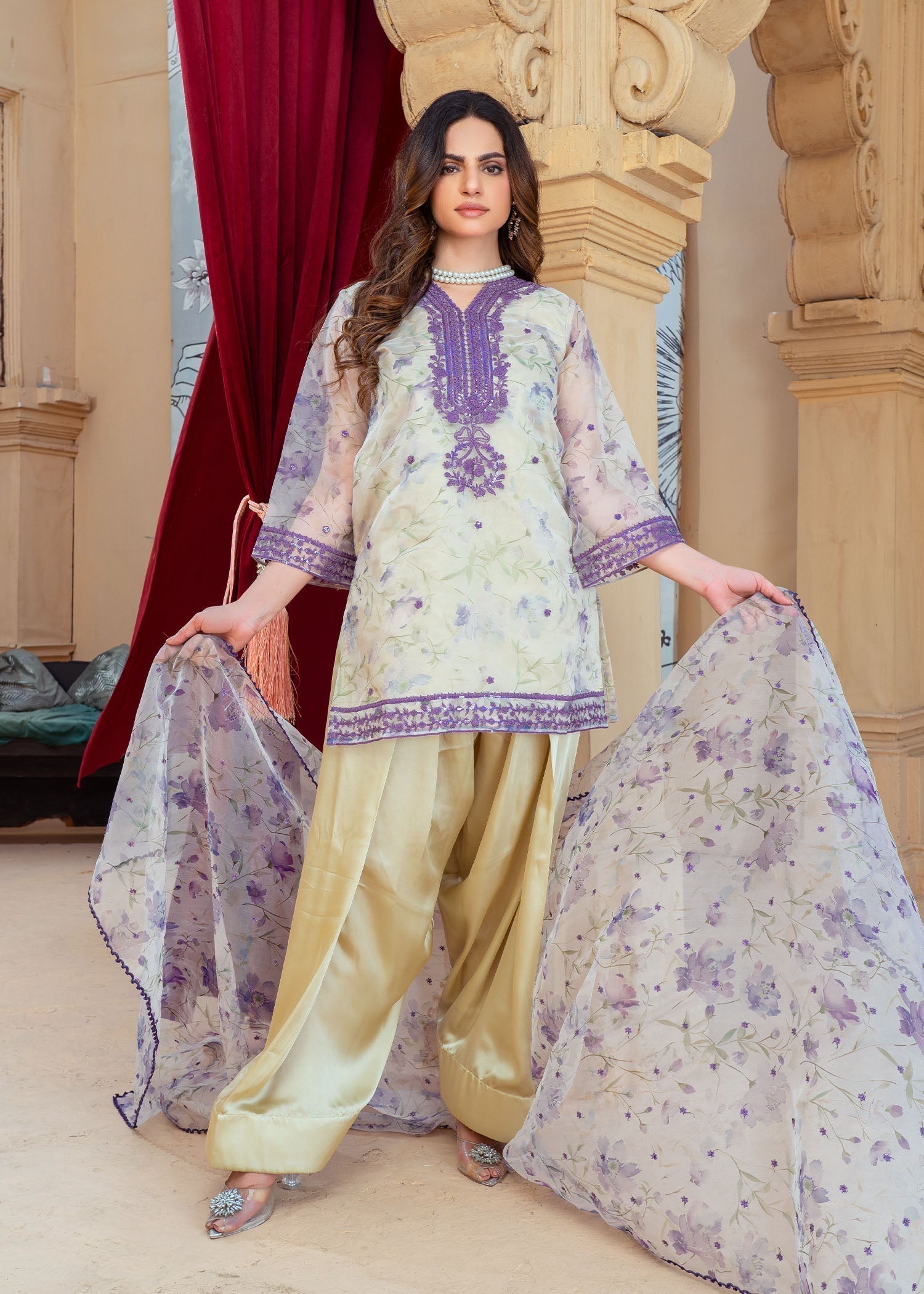 Noorma Kaamal Mera Farshi Jora NK FS 12 Women 3pcs