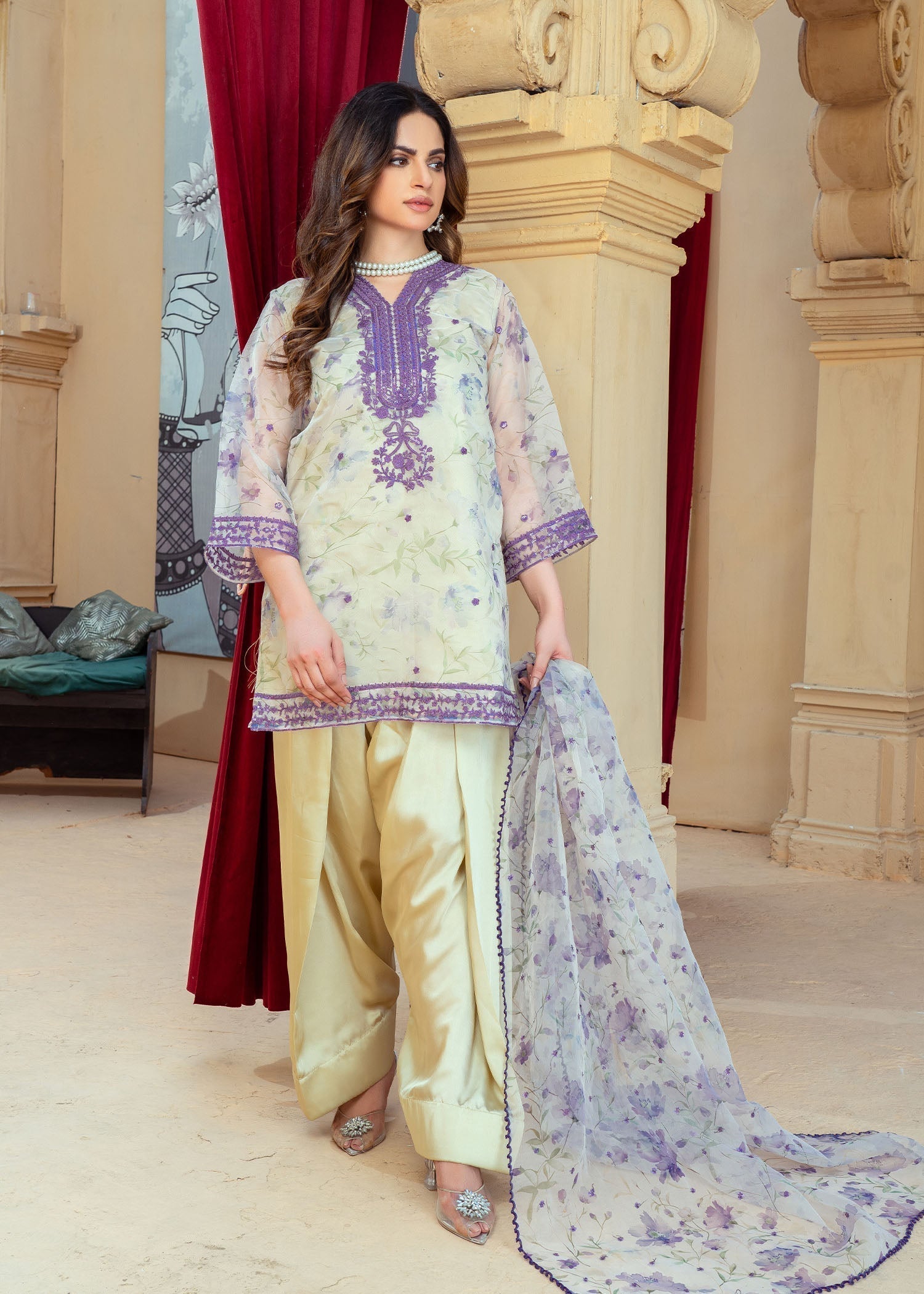 Noorma Kaamal Mera Farshi Jora NK FS 12 Women 3pcs
