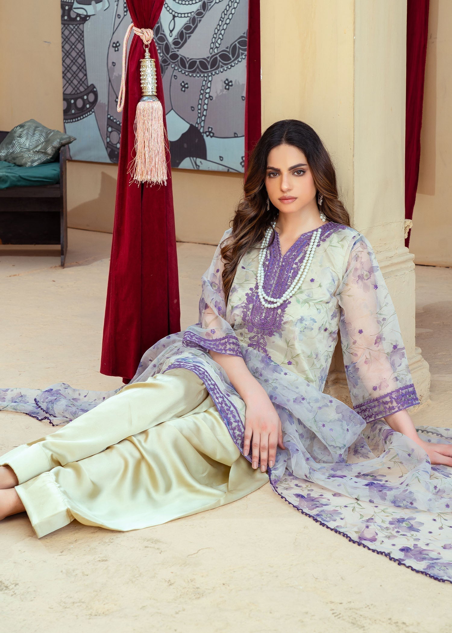 Noorma Kaamal Mera Farshi Jora NK FS 12 Women 3pcs