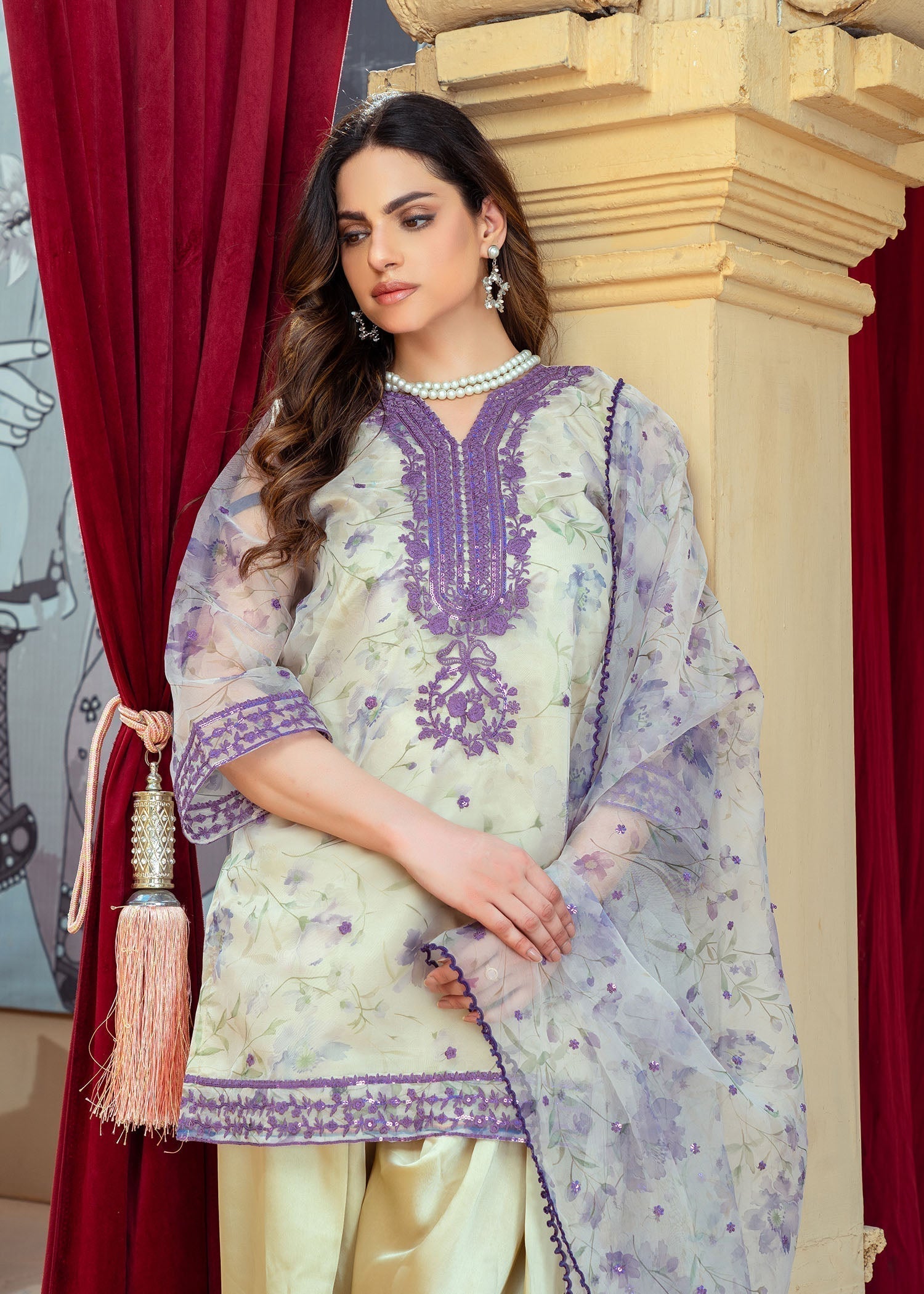 Noorma Kaamal Mera Farshi Jora NK FS 12 Women 3pcs