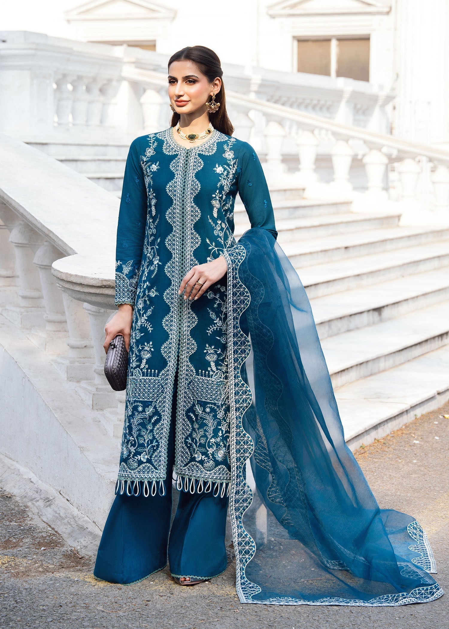 Rang-e-Haya Dusky Drape Women 3pcs