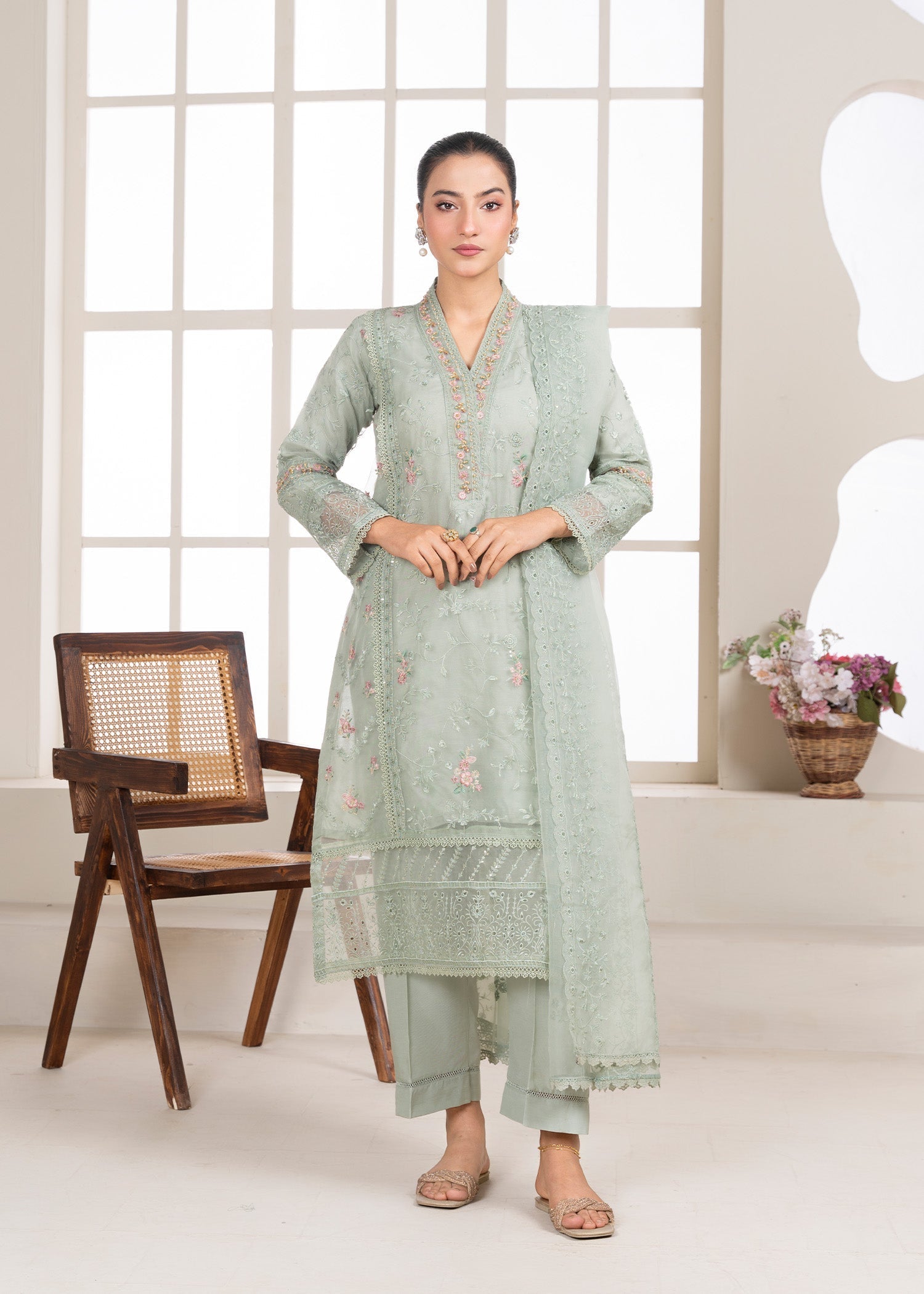 Bin Tayyab (BT006111 PST7) Women 3pcs