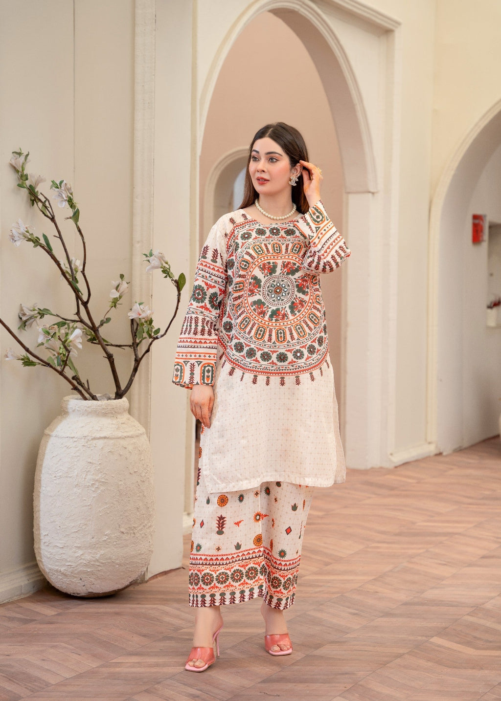 Zeenat & Zoha SINDHI MANDALA Women 2pcs