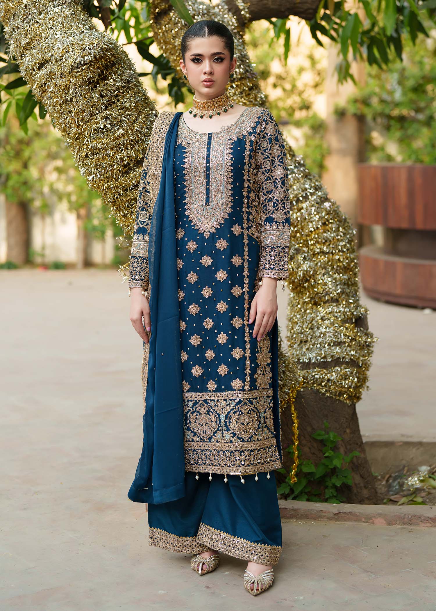 Haseens Official Zarlashta Women 3pcs