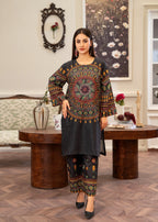 Zeenat & Zoha Sindhi Mandala (black edition) Women 2pcs
