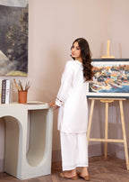 Zeenat & Zoha NOIR GRACE WHITE Women 2pcs