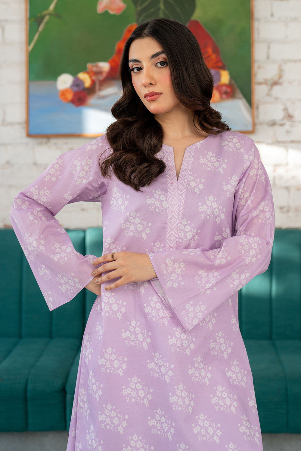 Esra Printed Silk Lawn DL 25 06 Women 2pcs