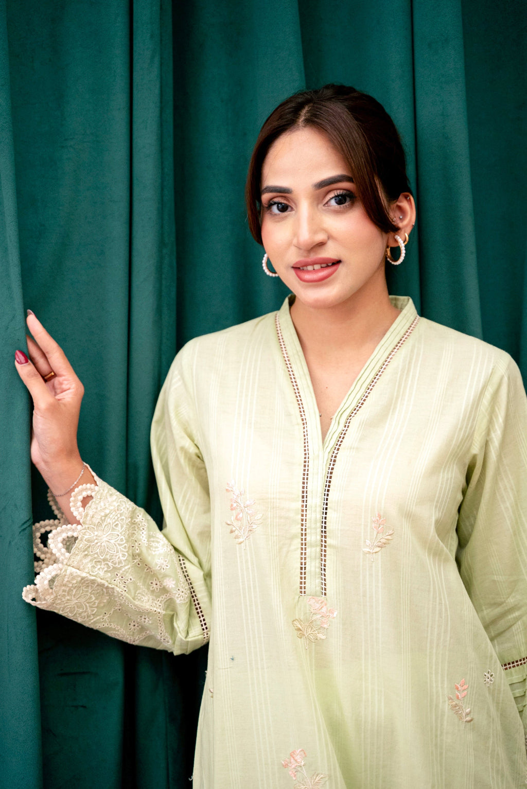 Lakhany Ready to wear Embroidered Co ords Women 2pcs