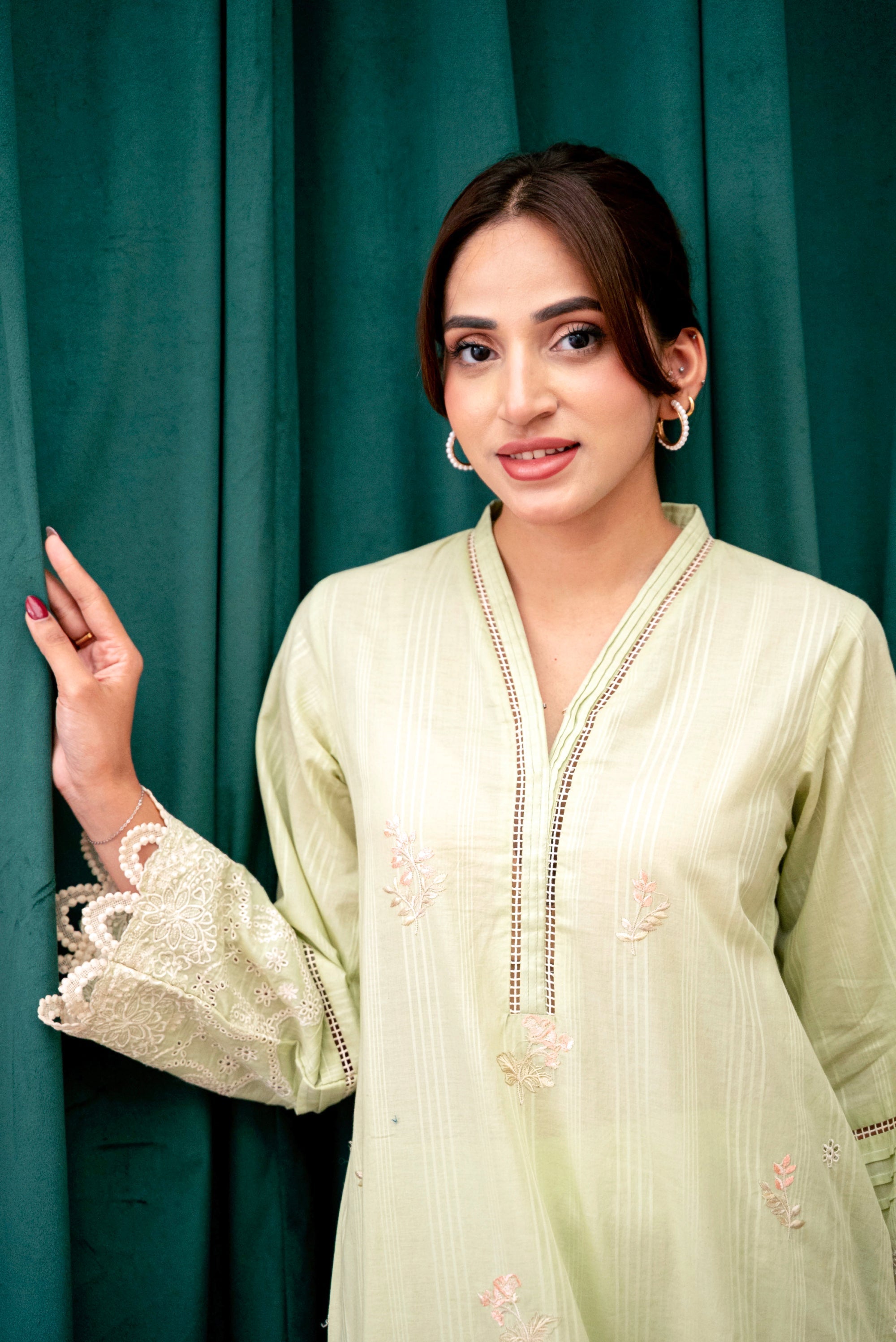 Lakhany Ready to wear Embroidered Co ords Women 2pcs