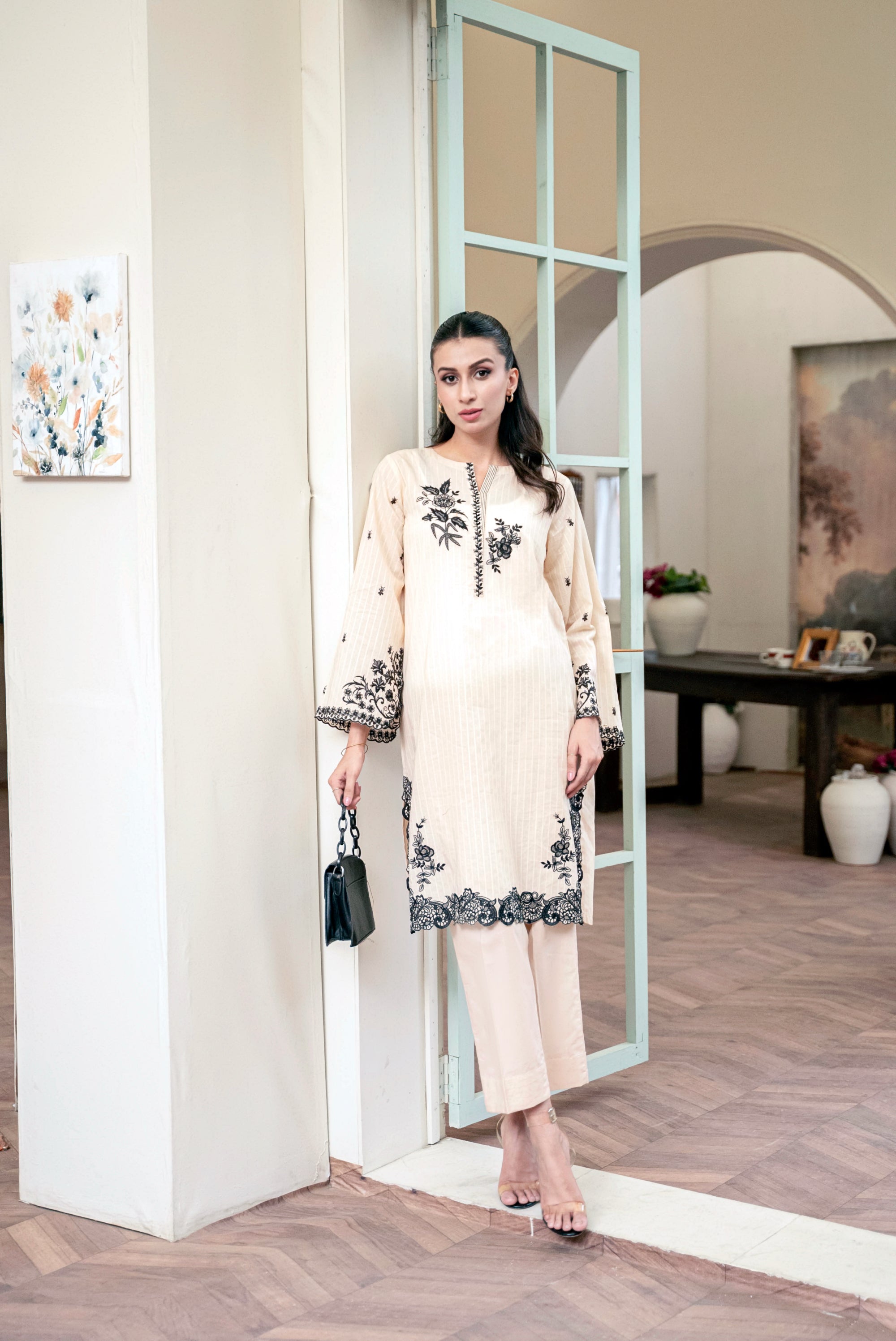 Lakhany Ready to wear Embroidered Co ords Women 2pcs