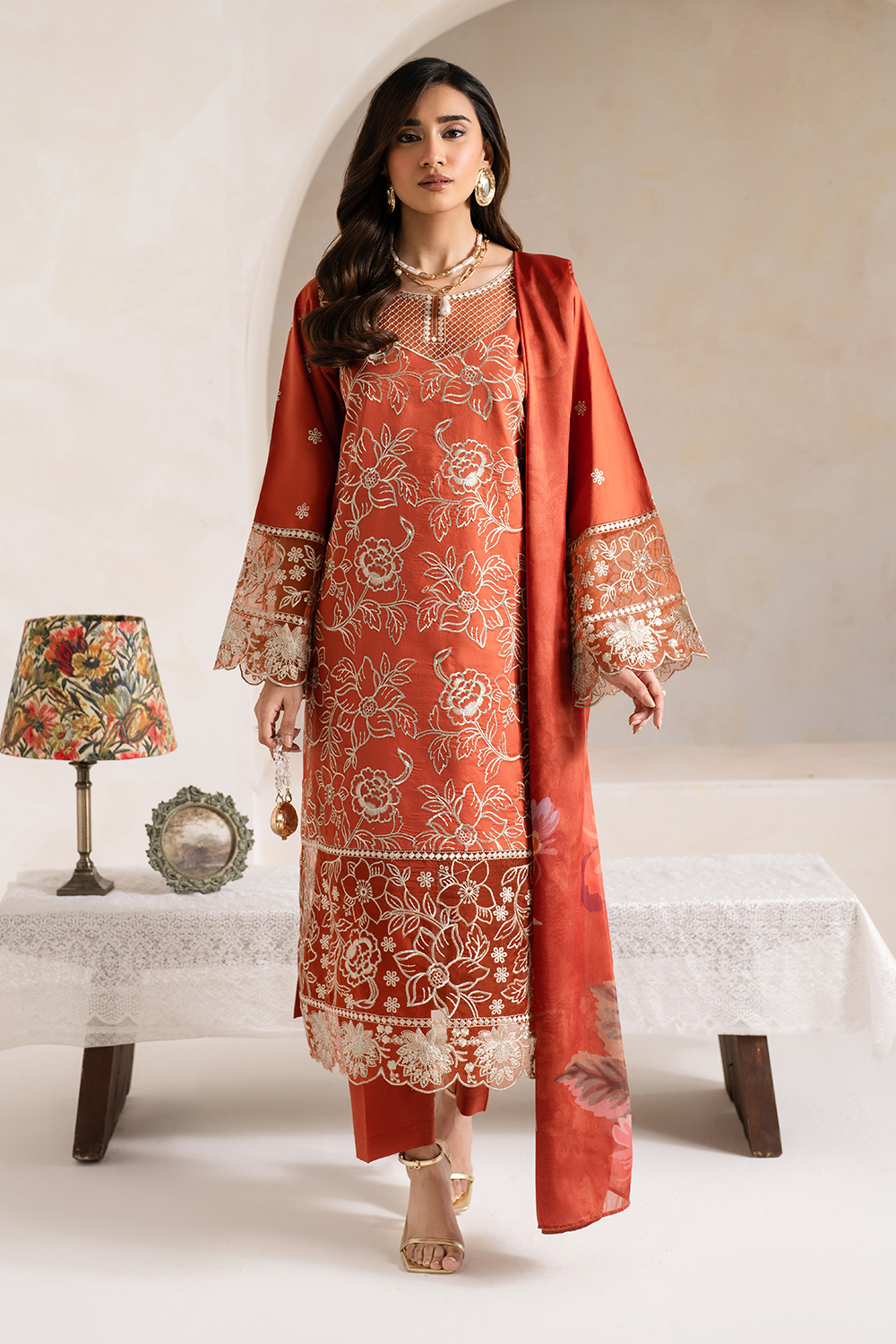 Esra Embroidered Lawn MJ 25 07 Women 3pcs
