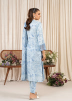 Sahibas By Mirza Izrume Blue Women 3pcs
