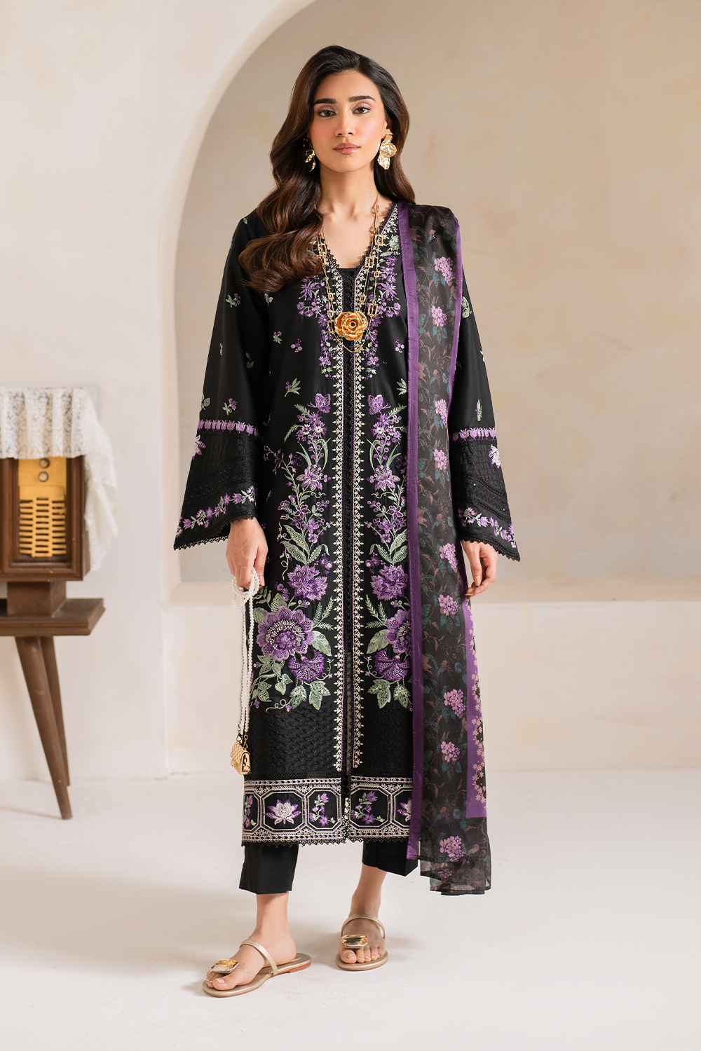 Esra Embroidered Lawn MJ 25 05 Women 3pcs