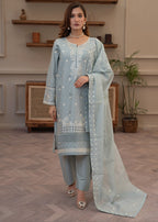 Waniya Awais WAL 26 Lawn Stitched Women 3pcs