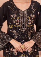 Four Season Boutique PINEAPPLE CHIFFON BLACK Women 3pcs