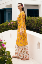 Esra Embroidered Printed Cambric MK 24 04 Women 2pcs