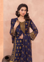 Four Season Boutique DOTTED GARRARA NAVY BLUE Women 3pcs