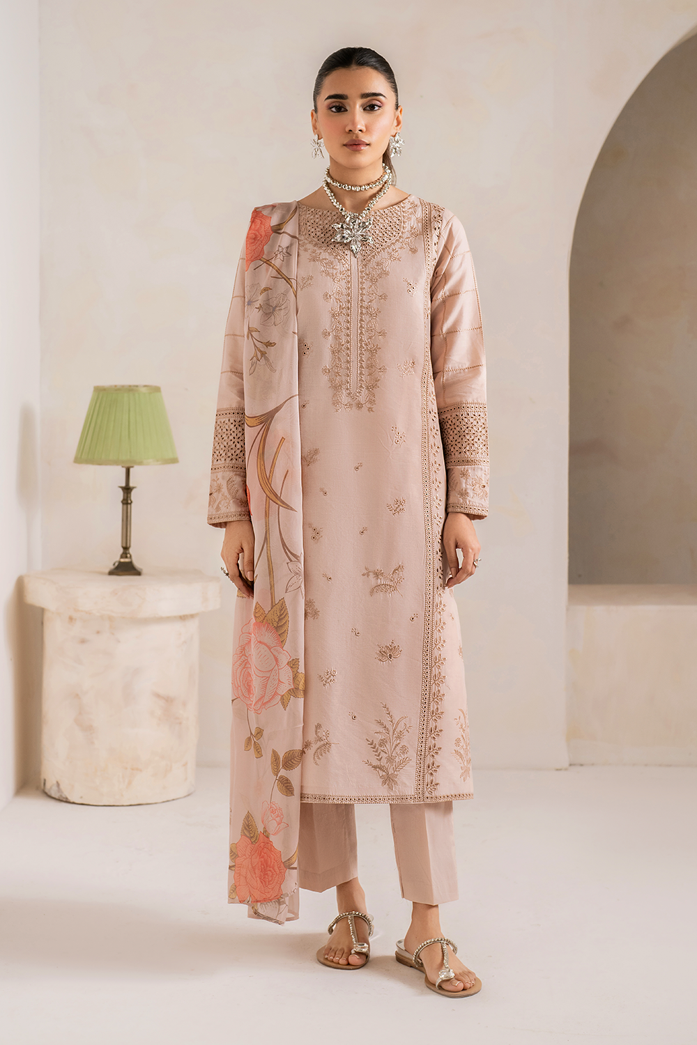 Esra Embroidered Lawn MJ 25 02 Women 3pcs
