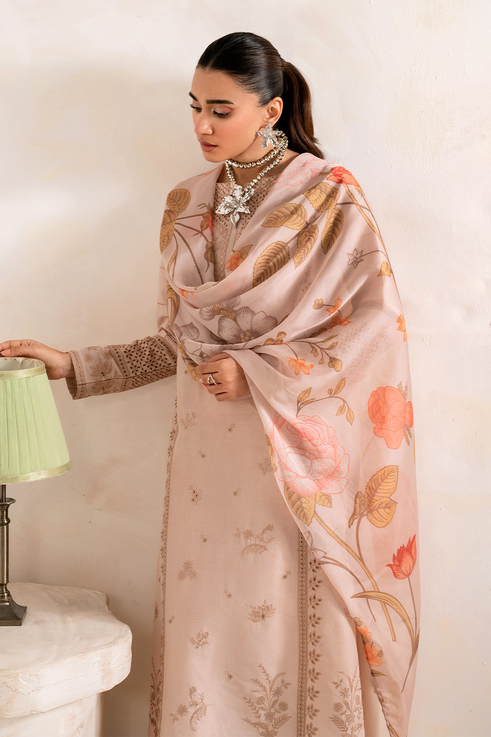 Esra Embroidered Lawn MJ 25 02 Women 3pcs