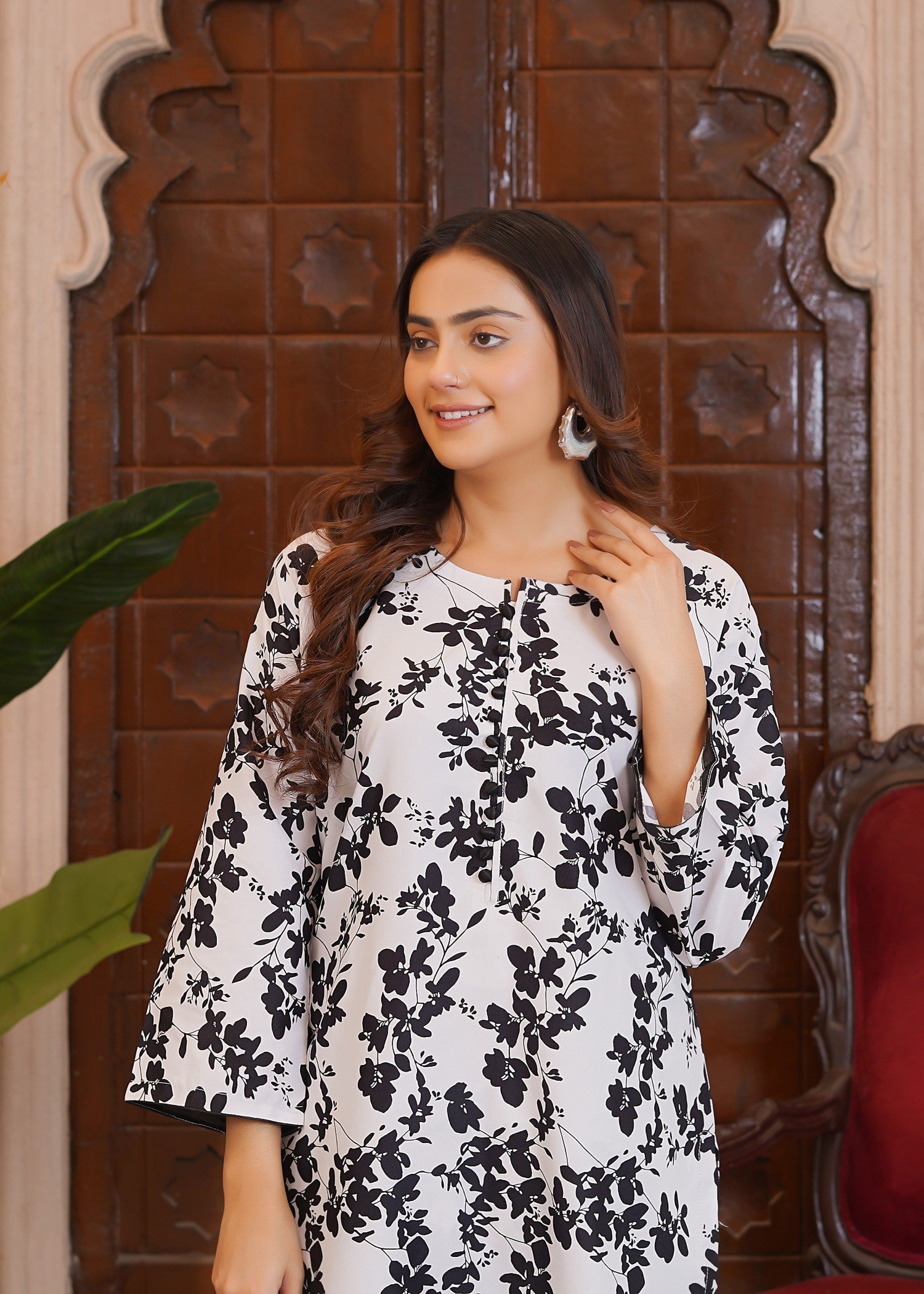 Hamna Kalim SANA DIGITAL PRINTED Women 2pcs