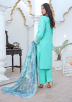 Kashaf | Aqua Set Women 3pcs