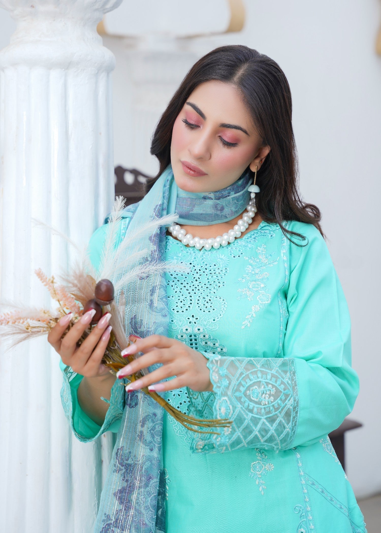 Kashaf | Aqua Set Women 3pcs