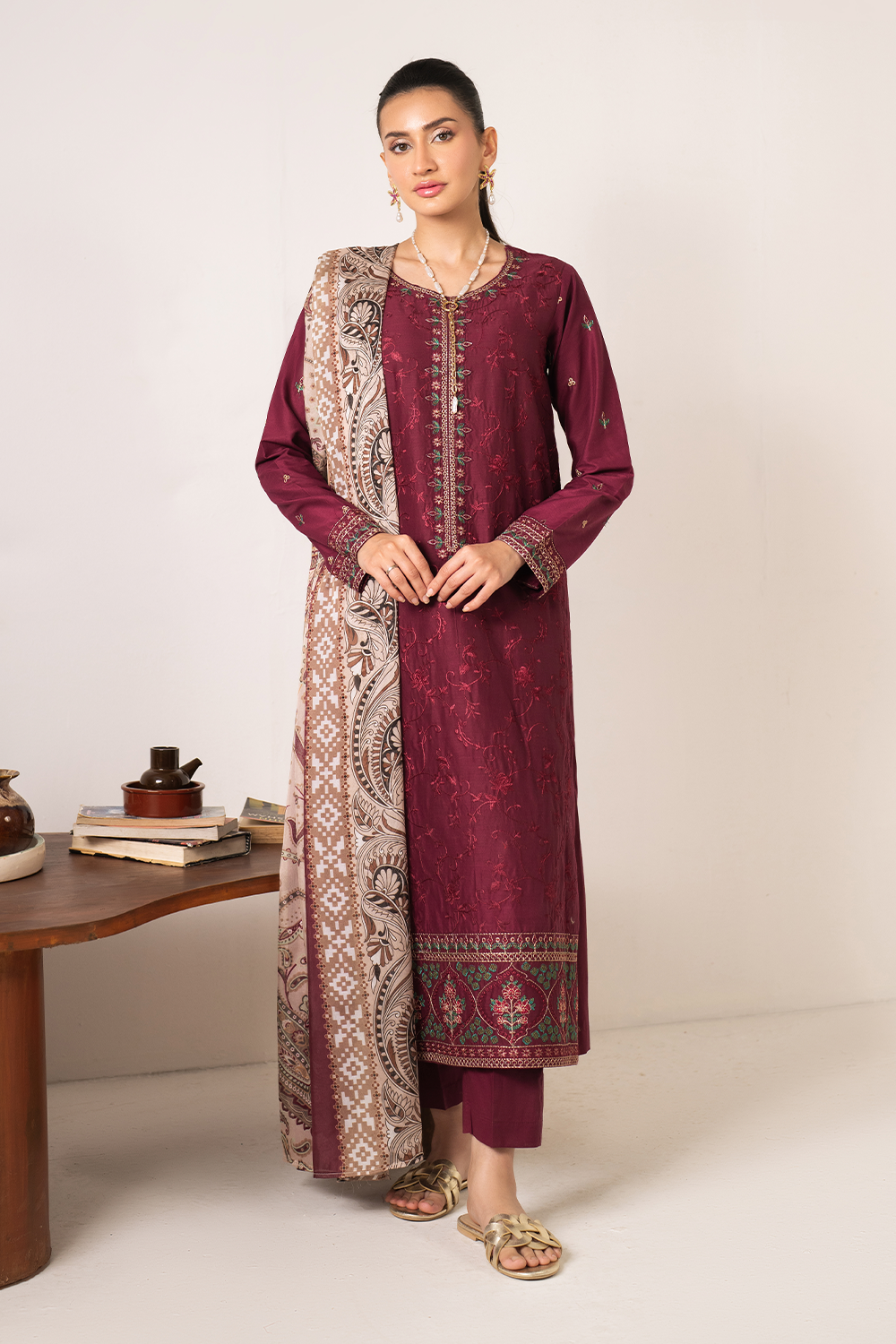 Esra Embroidered Lawn MJ 25 06 Women 3pcs