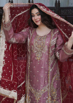 Waniya Awais WAS 19 (B) Stitched Women 3pcs