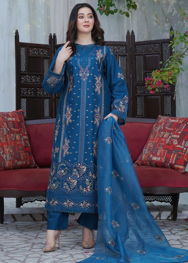 Waniya Awais WAL 56 Stitched Women 3pcs