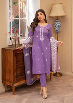 Akhrot Clothing Urooj Women 3pcs